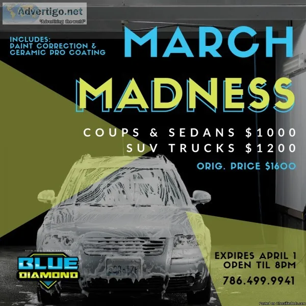 NEW LOW COST - Auto Detailing Miami