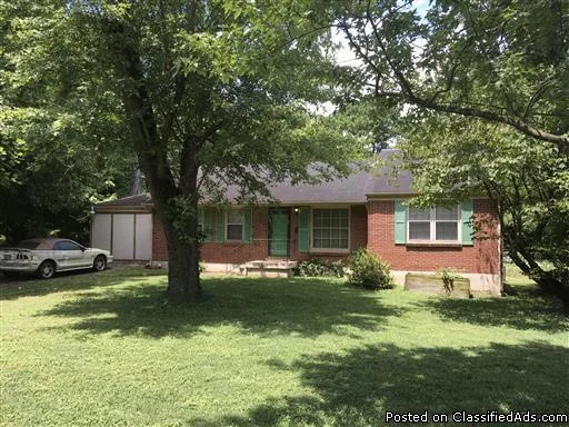 Nashville  Home for Sale - 3bd 2ba