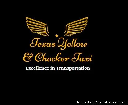 Taxi services in Lillian TX- Texas Yellow and Checker Taxi