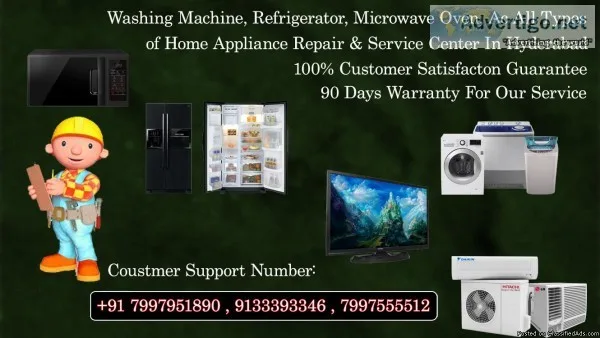 Samsung Washing Machine Service Center in Bairamalguda