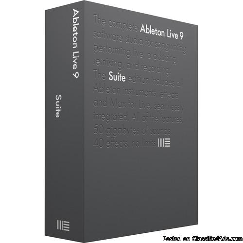 Ableton Live 9 Suite&hellipMake HOT Tracks On Your WinMac
