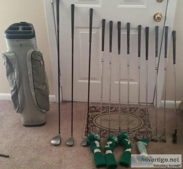 Golf clubs for sell.