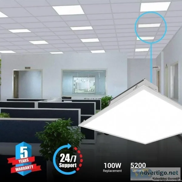 LED Panel 2x2 45W 4000K Dimmable - LEDMyplace