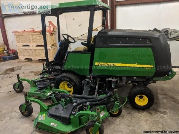 2010 John Deere 1600 Turbo Series II Wide Area Mower