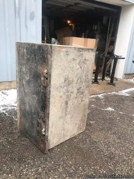 Metal box for tools  valuables