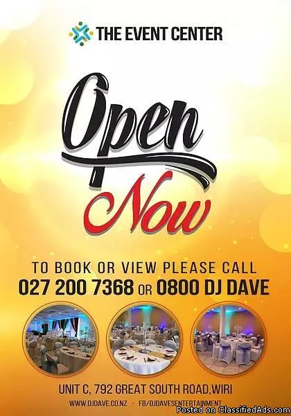 Venue Hire In South Auckland