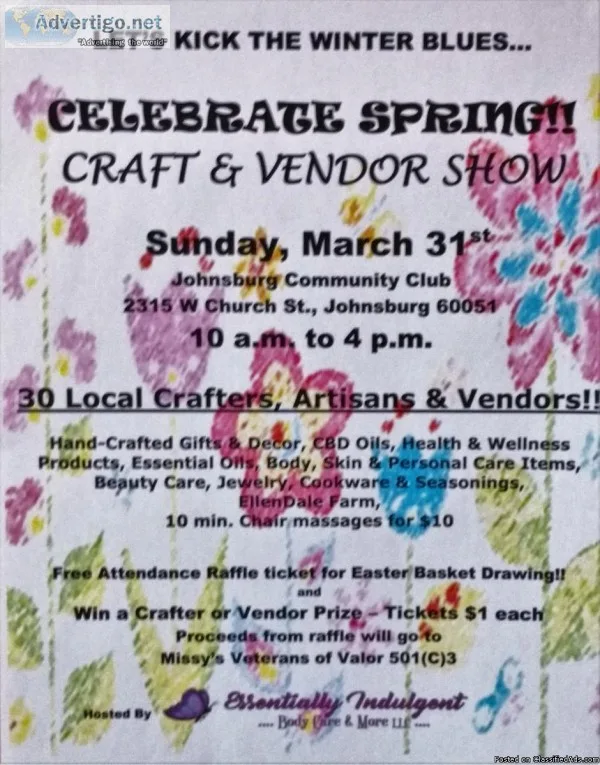 Celebrate Spring Craft and Vendor Show