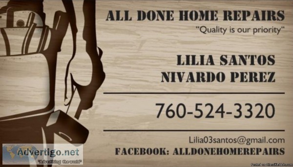 All Done Home Repairs