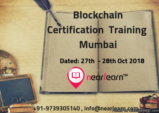 Blockchain training course mumbai