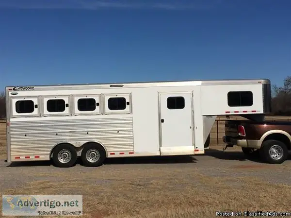 2014 Cimarron Norstar VP 4 horse trailer