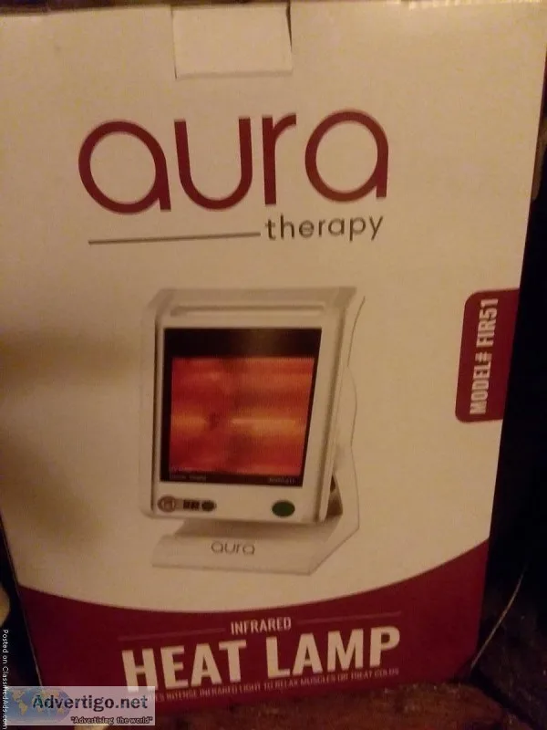 Aura heat lamp new