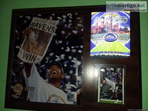 Ray Lewis Superbowl plaque