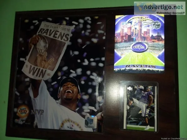 Ray Lewis Superbowl plaque