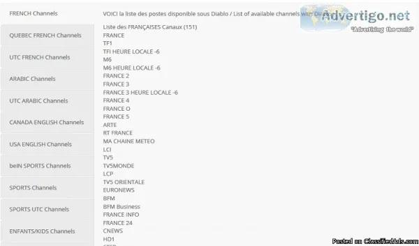 Diablo IPTV Subscription Plan Offered By IPTV Market
