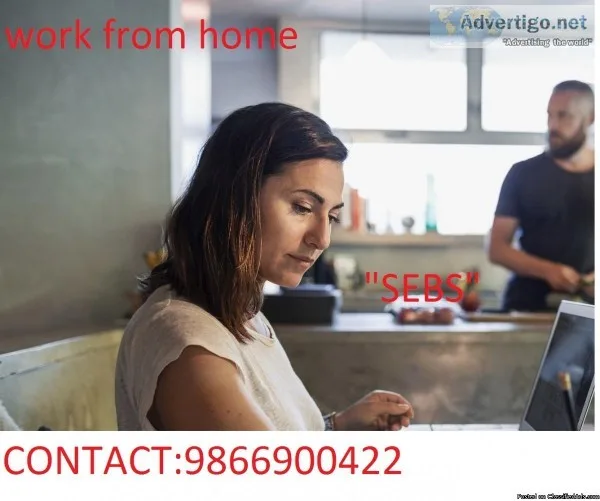 work from home and you will get extreme income