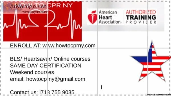 Certified CPR Courses