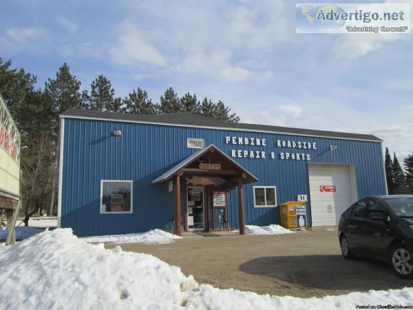 UP NORTH AUTO REPAIR  RETAIL SALES BUSINESS FOR SALE