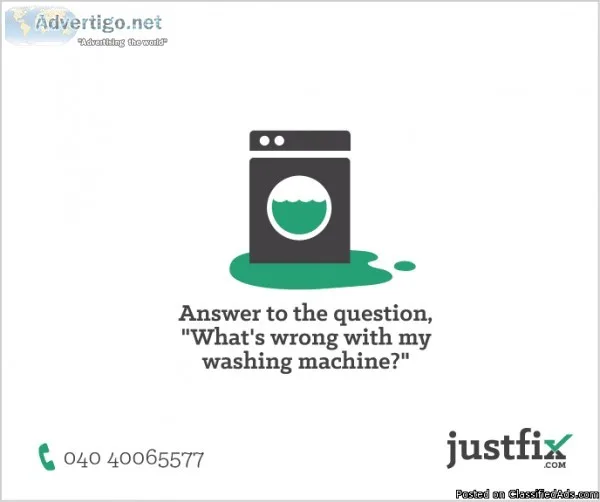 Washing Machine Service Centre in vijayawada &ndash Justfix