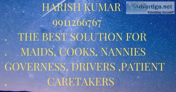 Hire English speaking Verified  Maid Cook Nanny in Gurgaon Delhi