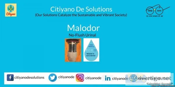 Malodor No-Flush Urinal