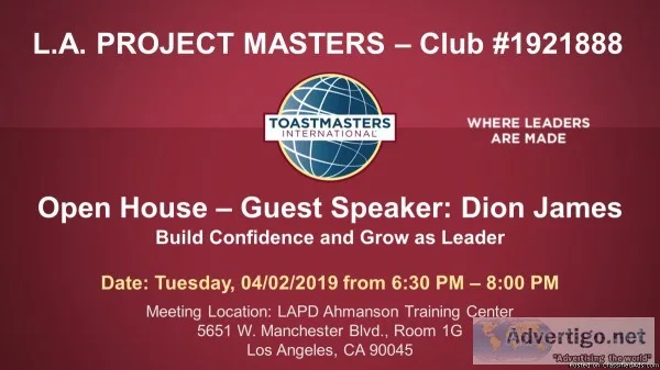 LA Project Masters Toastmasters