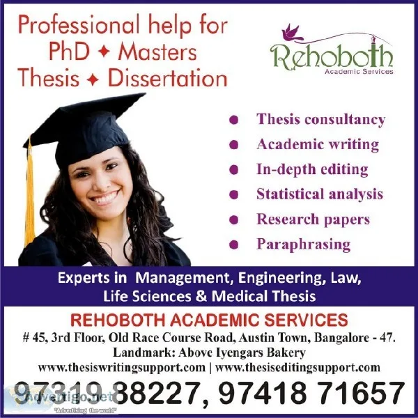 PHD EDITING and PROOFREADING SERVICE