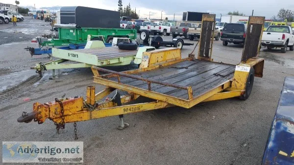 1993 CEN-CAL EQUIPMENT TRAILER