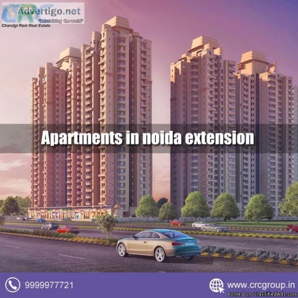 Apartments in noida extension  CRC