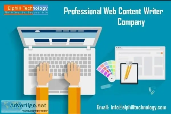 A Professional Web Content Writer Company Brings Brand Profit