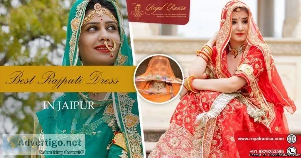 Get Rajputi Dress In Jaipur at Royal Ranisa Shop