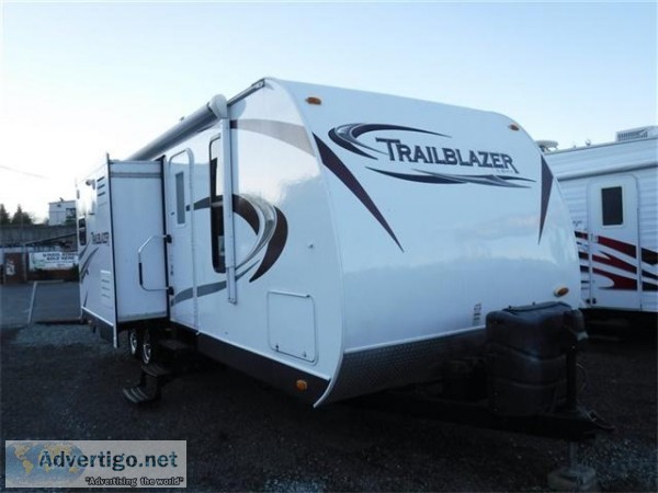 2013 Komfort Trailbl 27 Rear Bath 2 Slides Travel Trailer