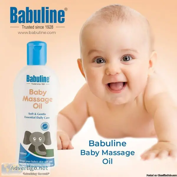 Babuline Baby Massage Oil for Healthy and Strong Bones