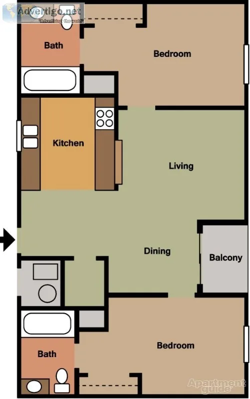 Come join our community 2bed2bath ready 49 MI special