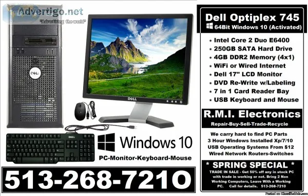Desktops for sale