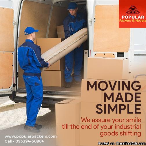 Industral Goods packers and Movers in Park Street Kolkata