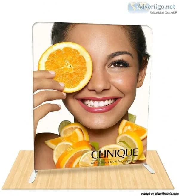 Straight Tension Fabric Displays For Trade Show  Georgia