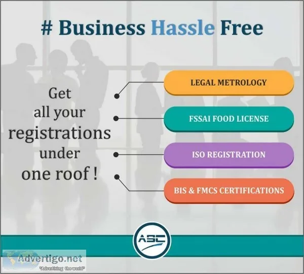 FSSAI REGISTRATION LEGAL METROLOGY