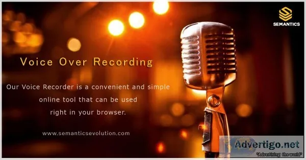 Voice Over Recording  Translation Services