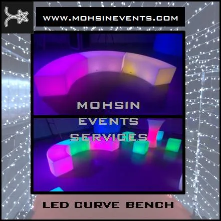 Led dance floor, counter, cocktail table