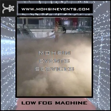 Special effect machines & lights rental 