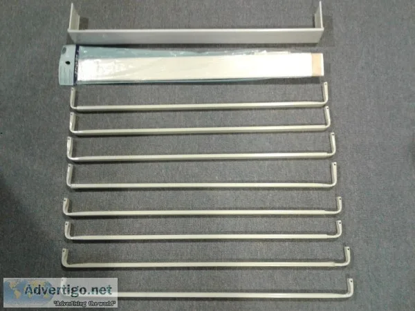 ASSORTED METAL CURTAIN RODS W HARDWARE-10