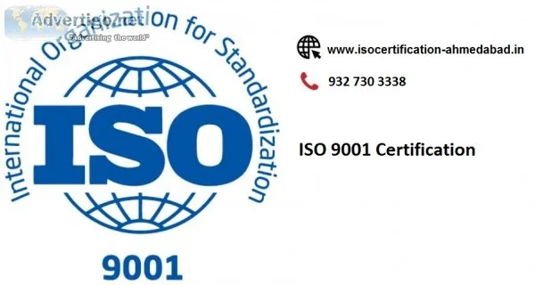 iso 9001 certification Service Provider in Ahmedabad