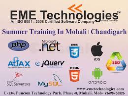 Best Summer training in chandigarh