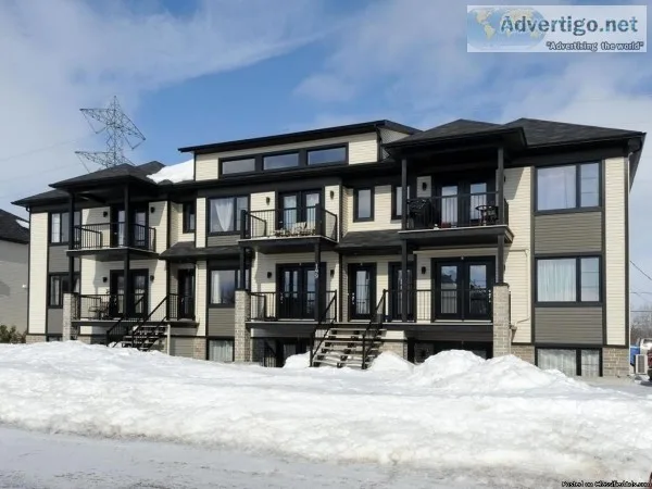 Condo 2 chambres 2014 Environnement paisible Les Coteaux
