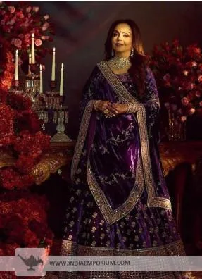 Want a designer bridal lehenga Come to IndiaEmporium today