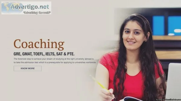 Student Counselor And Consultants for GREGMATTOEFLIELTS SATPTE