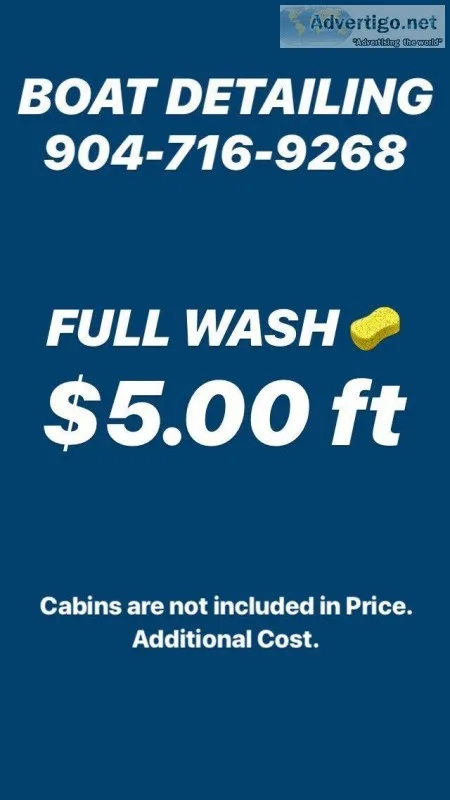 BOAT WASH 5.00