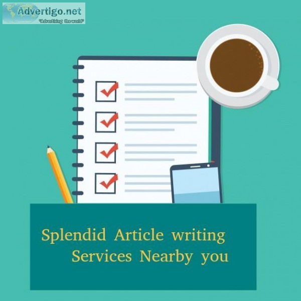 Splendid Article writing Services Nearby you