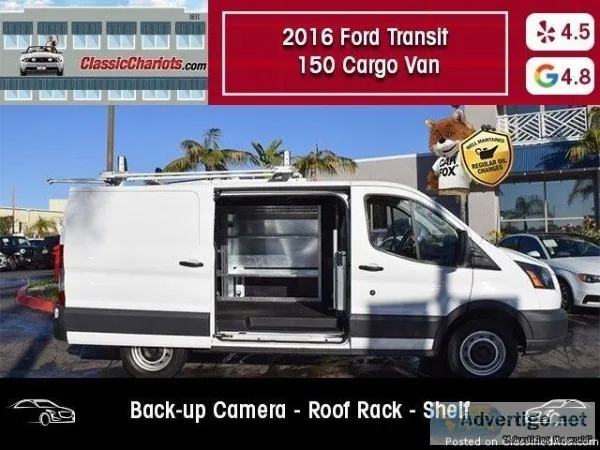 USED 2016 Ford Transit 150 Cargo Van for sale in San Diego 18817
