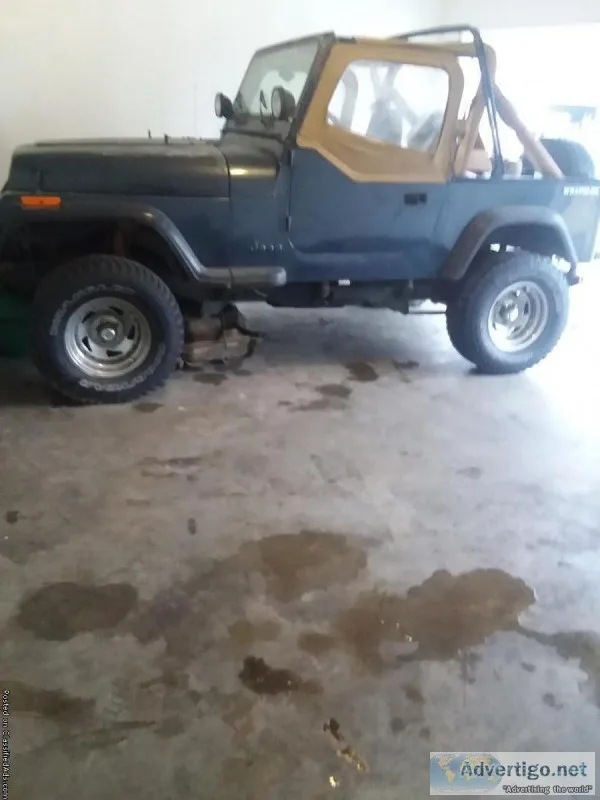 1989 Jeep wrangler